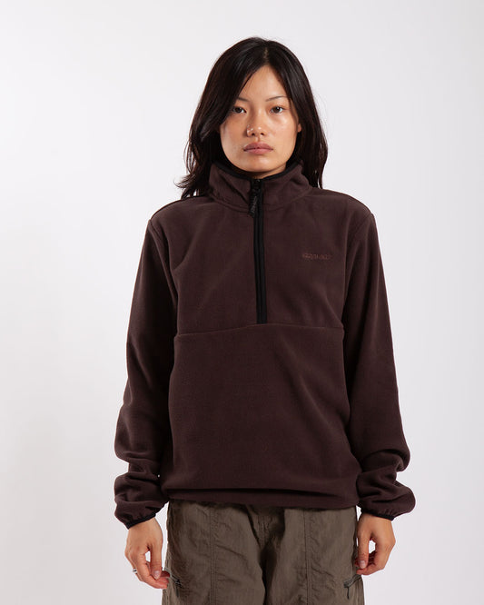 Gramicci Thermal Fleece Pullover Deep Brown