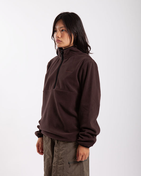 Gramicci Thermal Fleece Pullover Deep Brown