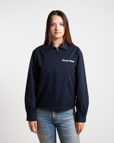 Human Made Work Jacket Navy