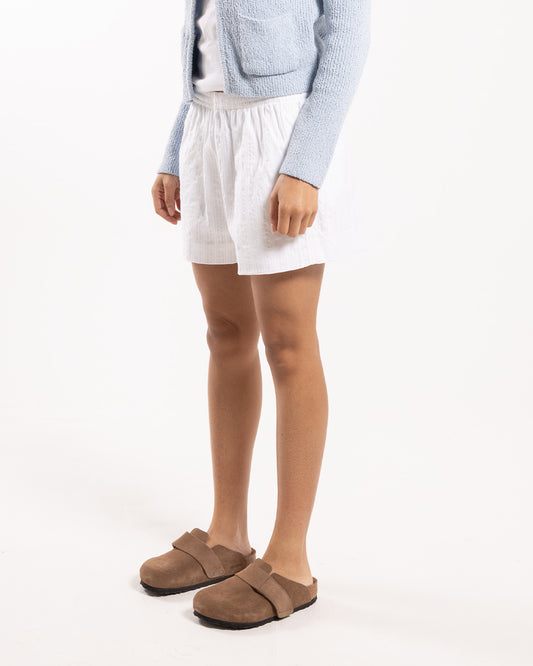 Kijun Pure Lace Shorts Off White