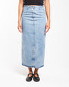 MM6 Maison Margiela Long Skirt Medium Blue