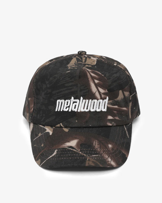Metalwood Studio 5-Panel Hat Real Leaf Camo