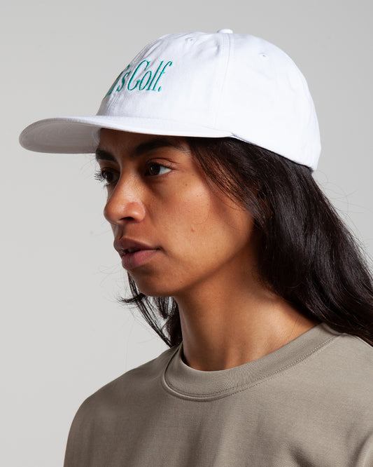 Metalwood Studio That's Golf Dad Hat White