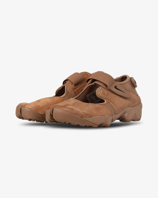 Nike Air Rift Pony Hair Dark Driftwood/Black