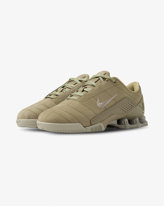 Nike, Shox Magia, Olive shoes, green sneaker, women, front view