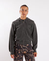Carhartt WIP W' Hooded Nelson Jacket Black Garment Dyed