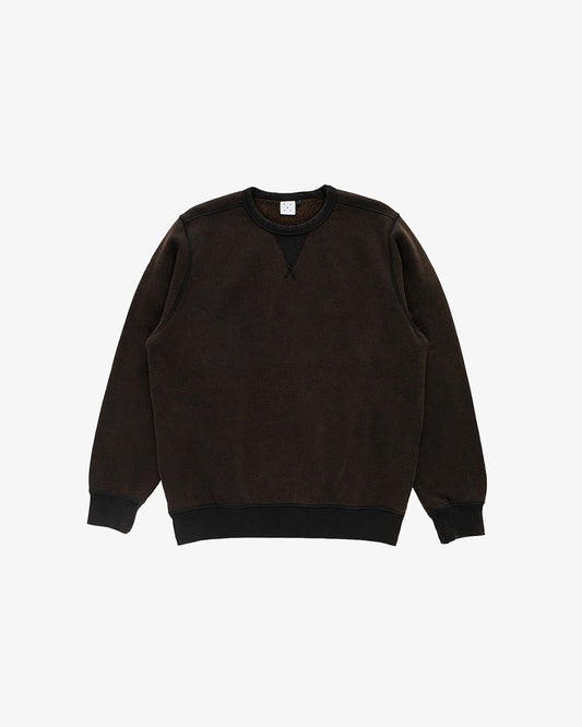 Pop Trading Company Fish Eye Crewneck Sweat Washed Black