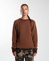 Pop Trading Company Knitted Logo Crewneck Bison