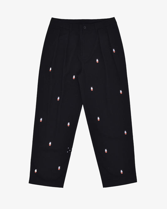 Pop Trading Company Miffy Suit Pant Black