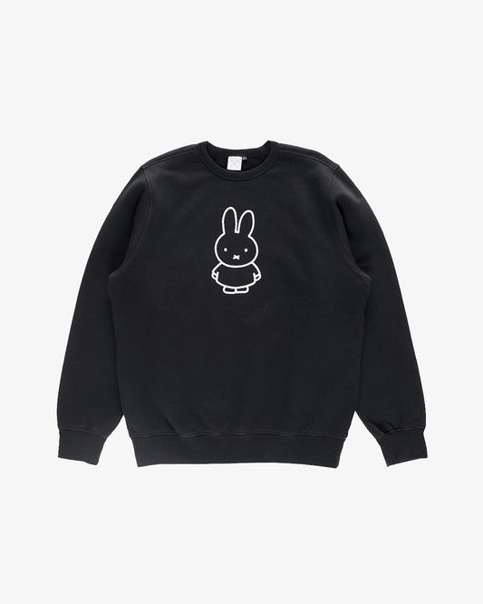 Pop Trading Company x Miffy FS BS Crewneck Sweat Black