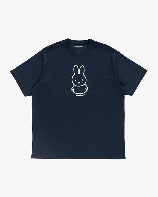Pop Trading Company x Miffy FS BS Logo T-Shirt Navy