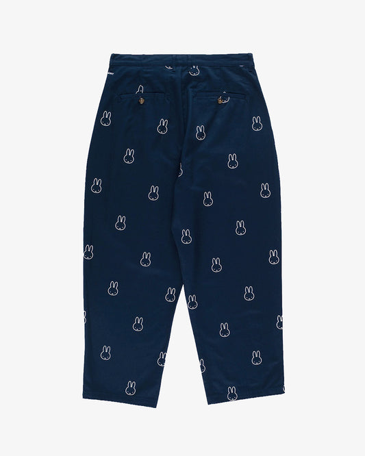 Pop Trading Company x Miffy Pattern Boat Pants Navy