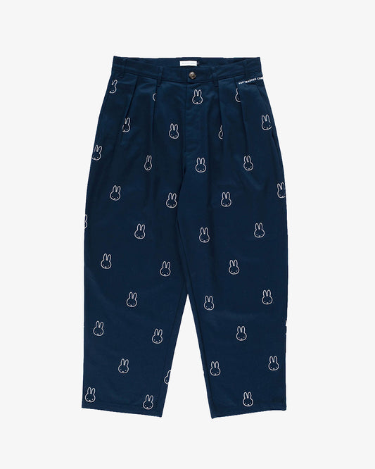 Pop Trading Company x Miffy Pattern Boat Pants Navy