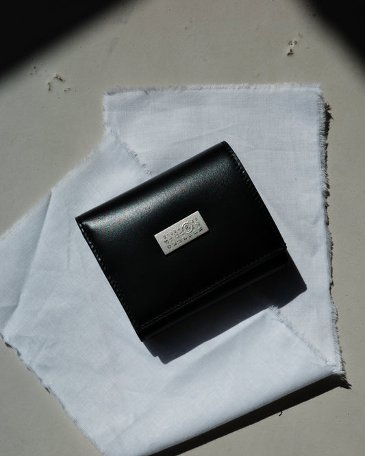 MM6 Maison Margiela Trifold Wallet Black
