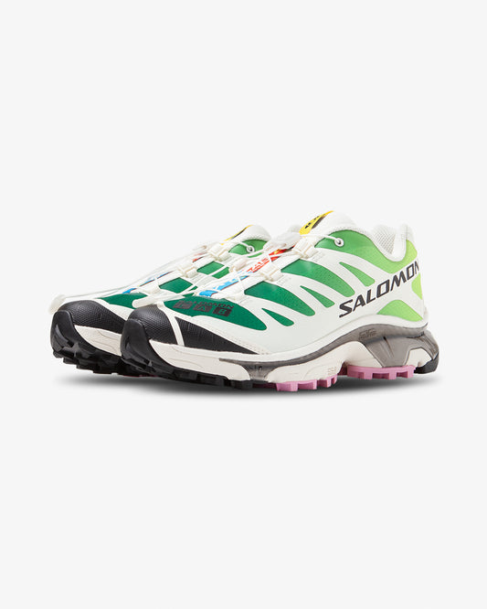 Salomon, XT 4, green sneaker, hiking shoe, women, front view