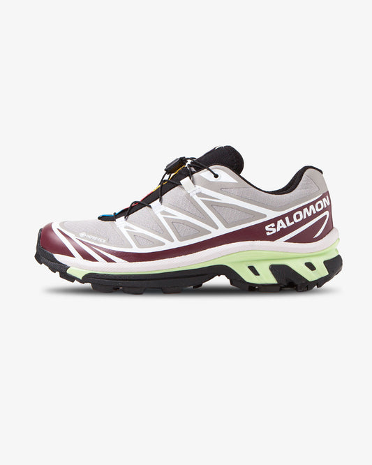 Salomon XT-6 Gore Tex Paloma/Maroon