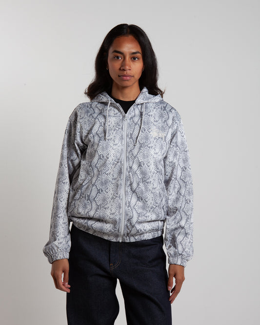 Stüssy Athletic Mesh Zip Hood Snake