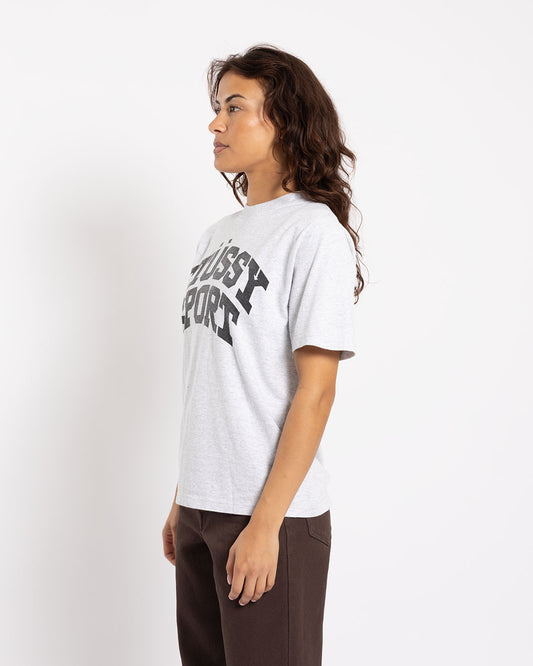 Stüssy Block Sport Tee Ash Heather