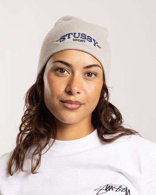 Stüssy Classic Sport Skullcap Grey