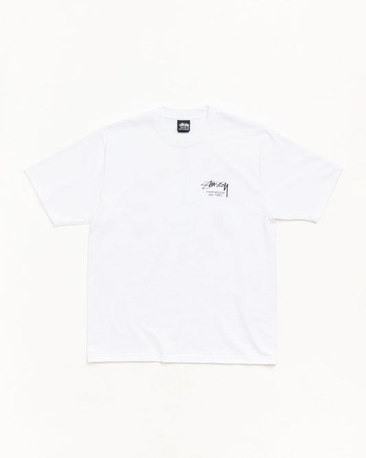 Stüssy Dice Clock Tee White