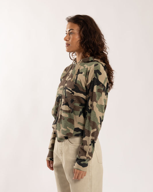 Stüssy Light Weight Thermal Hood Camo