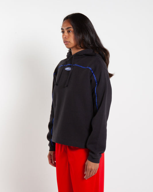 Stüssy Oval Pullover Hood Black
