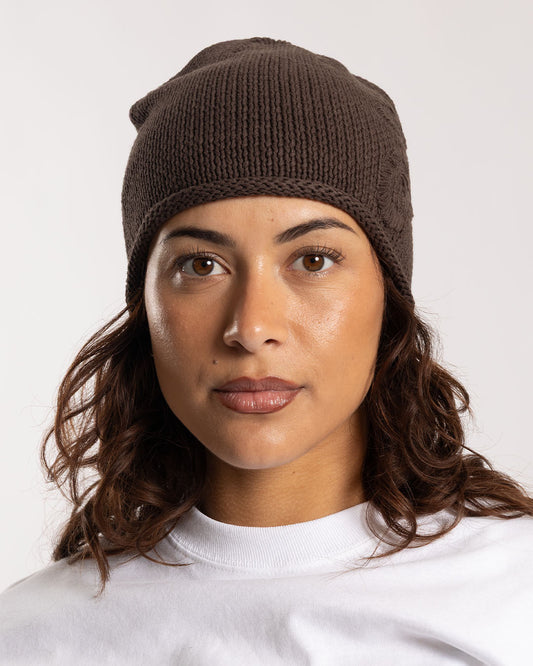 Stüssy S Knit Skullcap Brown