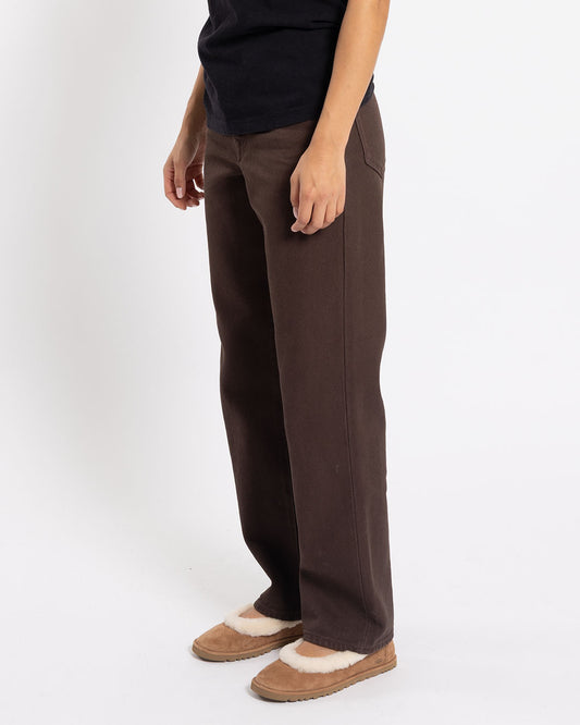 Stüssy Big Ol Jean Chevron Brown