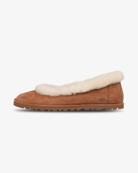 Ugg Zora Ballet Flat Chestnut