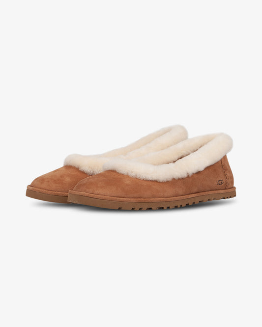 Ugg Zora Ballet Flat Chestnut