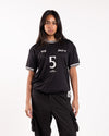 Y-3 Elite 5 Football Jersey Short Sleeve Black