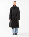 Y-3 Spun Nylon Trenchcoat Black