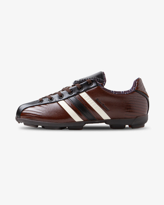Y-3 x Wales Bonner The Field Lizzard Crew White/Dark Brown