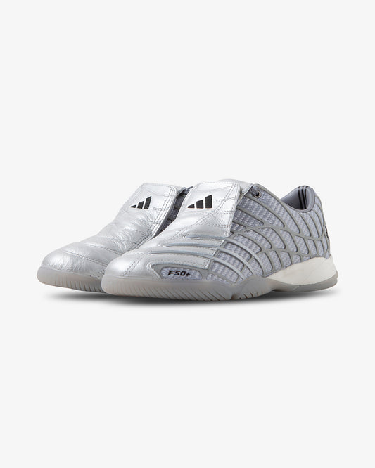 adidas F50 Sala Silver Metallic/Grey Three