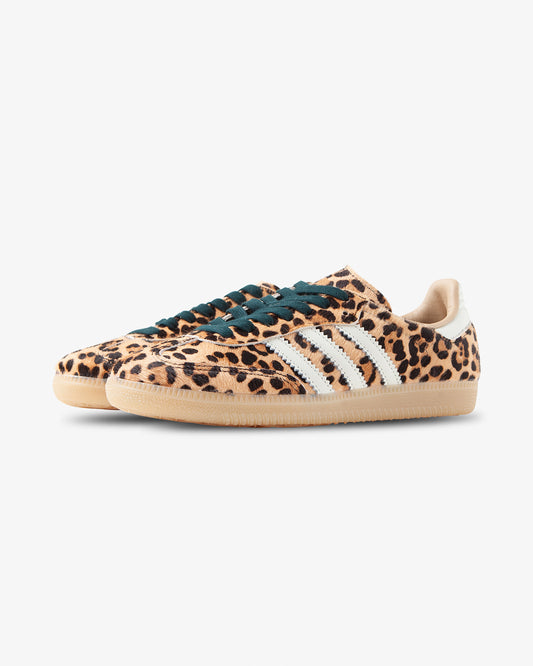 adidas Women Samba OG Leopard Magic Beige/Ivory