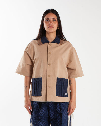 adidas x CLOT Utility Shirt Warm Sand