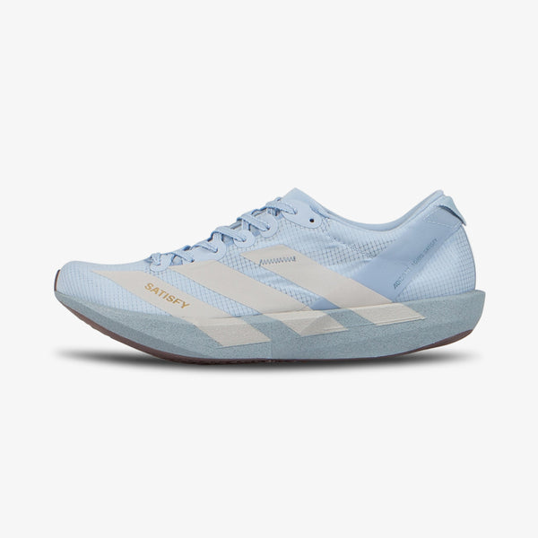 adidas x Satisfy Adizero Adios Wonder Blue/Pearl Metallic