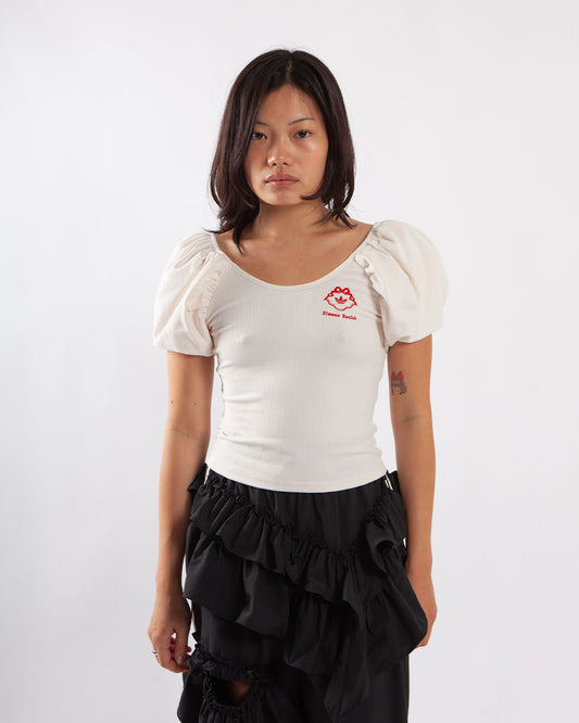 adidas x Simone Rocha SS Tee Chalk White