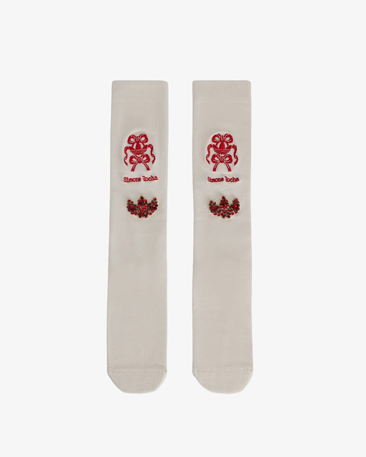 adidas x Simone Rocha Socks KH Chalk White