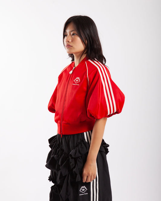 Simone Rocha Superstar Track Top Scarlet