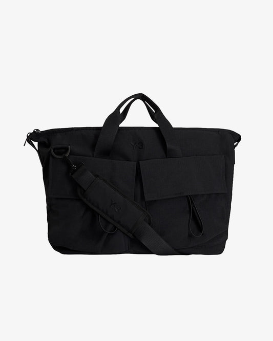 Y-3 Utility Messenger Bag Black