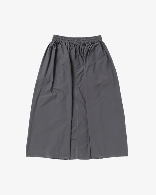 and wander CORDURA Cotton Rip Skirt Gray