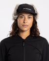and wander Rainproof Ear Flap Cap Black