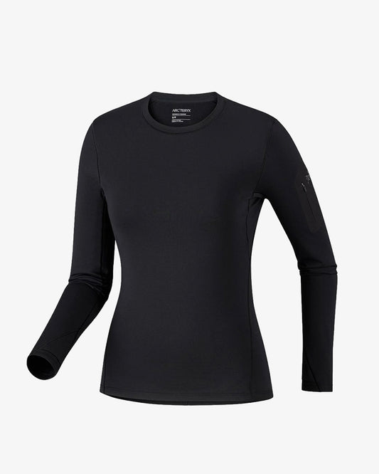 Arc'teryx Rho Crew Neck LS Women's Black