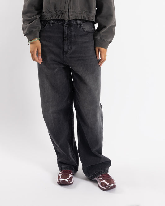 Carhartt WIP W' Brandon Pant Black Marble Used Wash