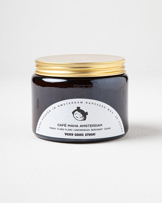 Very Goods Studio x Café Maha Amsterdam Candle Big Lemongrass/Bergamot