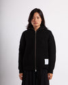 Pop Trading Company Knitted Full Zip Black