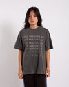 Pop Trading Company Sketchy T-Shirt Washed Black
