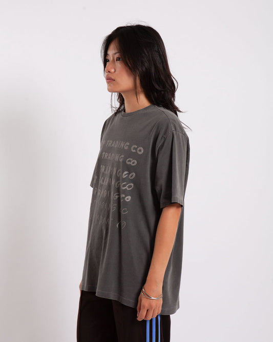 Pop Trading Company Sketchy T-Shirt Washed Black