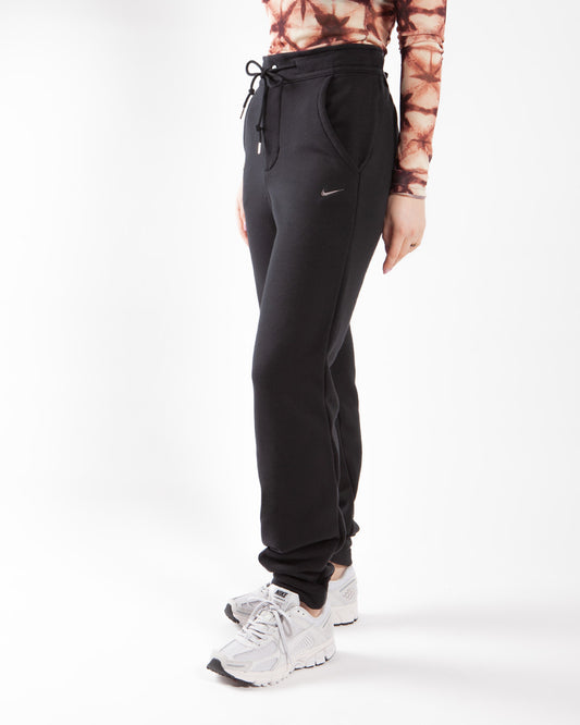 Maha - Nike Fleece High-Waisted French Terry Trousers Black